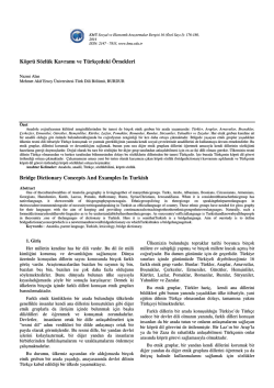 Nazmi ALAN - KMÜ Sosyal ve Ekonomik Araştırmalar Dergisi