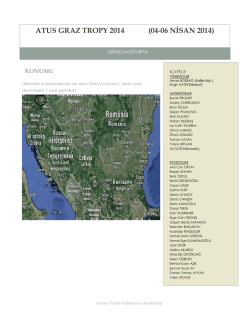 Kafile Bilgileri - T&uuml;rkiye Y&uuml;zme Federasyonu