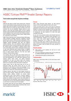 HSBC Turkey Manufacturing PMI (Turkish) - 1404