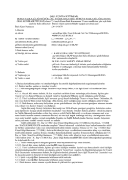 oral kontraseptif(hap) - Bursa Halk Sağlığı M&uuml;d&uuml;rl&uuml;ğ&uuml;