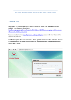 HSM - T&uuml;m Duyurular