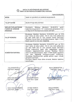 Gündemin 53.Maddesi - Antalya Belediyesi