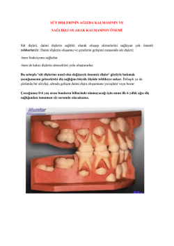Bebek ve &Ccedil;ocuklarda Ağız ve Diş Sağlığı Nasıl Sağlanır