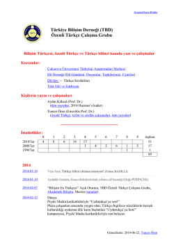 sayfasını - T&uuml;rkiye Bilişim Derneği