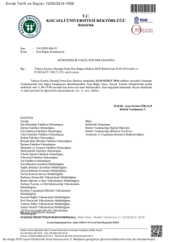 Kan Bağışı Kampanyası - M&uuml;hendislik Fak&uuml;ltesi