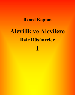 Alevilik ve Alevilere Dair D&uuml;ş&uuml;nceler 1
