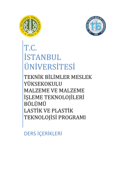 Ders i&ccedil;erikleri i&ccedil;in tıklayınız. - Teknik Bilimler Meslek Y&uuml;ksekokulu