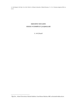 Tam metin i&ccedil;in tıklayınız. (PDF)