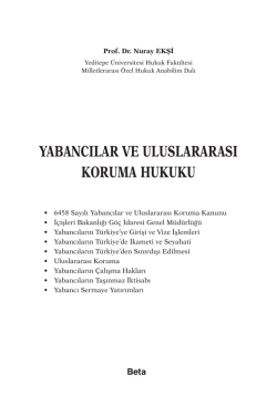yabancılar ve uluslararası koruma hukuku