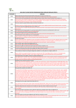 kategori sorular 2013-2014 yılı mali destek programları sık&ccedil;a