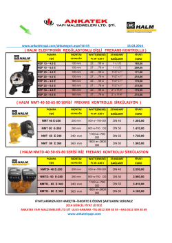 HALM SİRK FREK 4 - Ankatek Yapı Malzemeleri