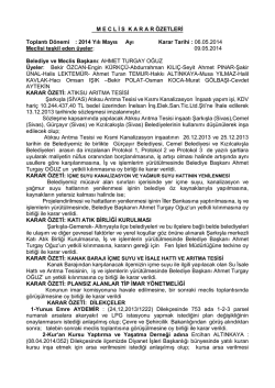 09.05.2014-06.05.2014 Tarihli Karar
