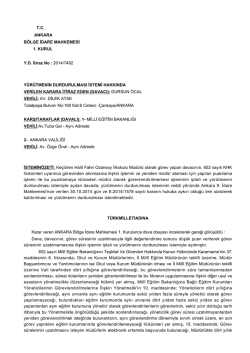 İlgili B&ouml;lge İdare Mahkemesi kararı i&ccedil;in tıklayınız (2) - T&uuml;rk Eğitim-Sen