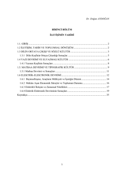 İletişim Tarihi - WordPress.com