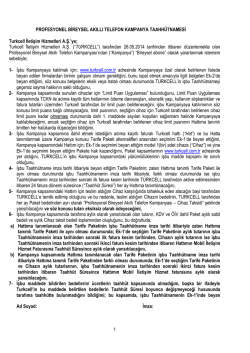 Ad Soyad: İmza: 1 PROFESYONEL BİREYSEL AKILLI