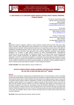 32.Deniş &Ccedil;eliker - Eğitim ve &Ouml;ğretim Araştırmaları Dergisi
