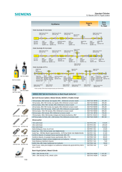g&uuml;ncel fiyat listesi