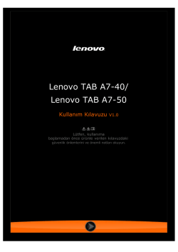 Lenovo TAB A7-40/ Lenovo TAB A7-50