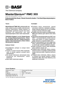 MasterGlenium&reg; RMC 303