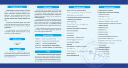 &Ouml;nemli Tarihler Sergi Tarihi ve Yeri Kongre Dili Kongrenin Amacı