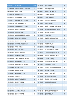 numara ad soyad vize 101180069 enchıkıddıne a. ahmed g