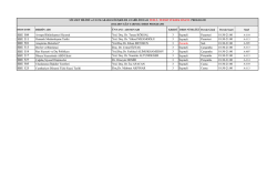 SBU Tezli-Tezsiz Y&uuml;ksek Lisans G&uuml;z D&ouml;nemi Ders Programı