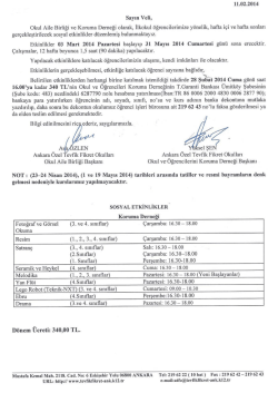 Tam sayfa fotoğraf - Özel Tevfik Fikret Okulları