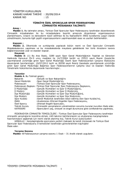 İndirilebilir Dosya - T&uuml;rkiye &Ouml;zel Sporcular Spor Federasyonu