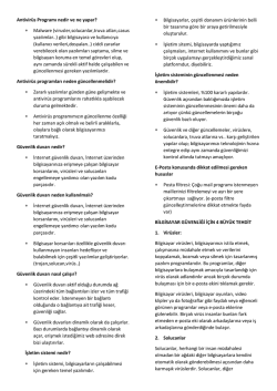 Antivir&uuml;s Programı nedir ve ne yapar? * Malware (virusler,solucanlar