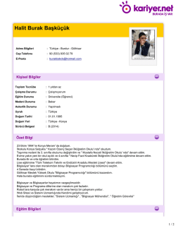 Halit Burak Başk&uuml;&ccedil;&uuml;k