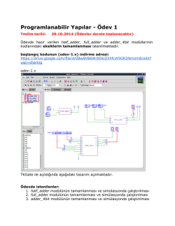 Programlanabilir Yapılar