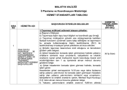 İl Planlama ve Kord. M&uuml;d&uuml;rl&uuml;ğ&uuml; tablosu i&ccedil;in tıklayınız.