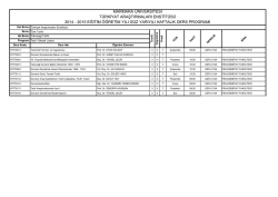 marmara &uuml;niversitesi t&uuml;rkiyat araştırmaları enstit&uuml;s&uuml; 2014