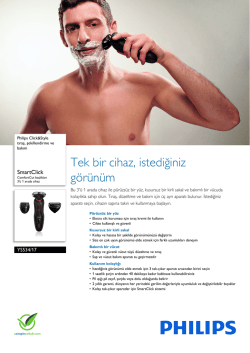 YS534/17 Philips tıraş, şekillendirme ve bakım