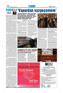 HA BER - gazete kadık&ouml;y