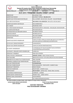 2 - Kartal Koşuyolu Yüksek İhtisas Eğitim ve Araştırma Hastanesi