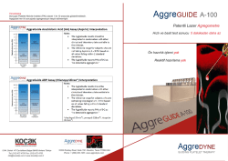 AggreGuide A-100 broş&uuml;r&uuml; i&ccedil;in tıklayınız&hellip;