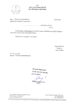 rc. KULAKAYMAKAMLK&auml; - Kula İl&ccedil;e Milli Eğitim M&uuml;d&uuml;rl&uuml;ğ&uuml;