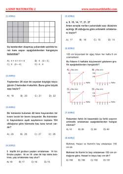 6.sınıf matematik-2 - Matematikfatihi.com