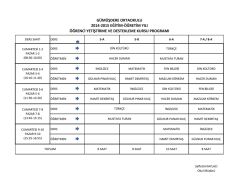 g&uuml;m&uuml;şdere ortaokulu 2014-2015 eğitim
