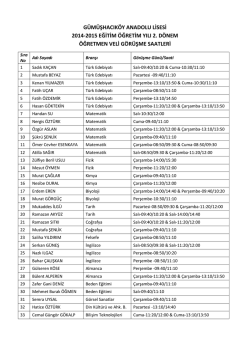 g&uuml;m&uuml;şhacık&ouml;y anadolu lisesi 2014