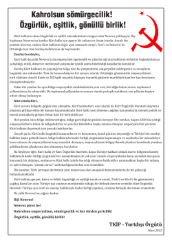 Kahrolsun s&ouml;m&uuml;rgecilik! - Enternasyonal-info