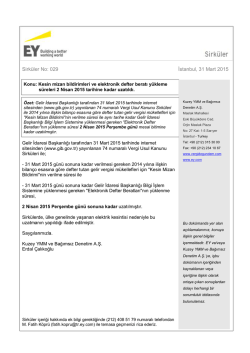 Kesin mizan bildirimleri ve elektronik defter beratı y&uuml;kleme s&uuml;releri 2