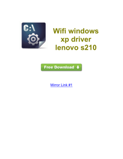 Wifi windows xp driver lenovo s210