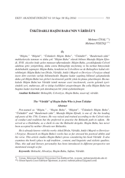Tam Metin (PDF) - Ekev Akademi Dergisi