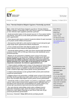 Teknoloji Geliştirme Bölgeleri Uygulama Yönetmeliği yayımlandı.