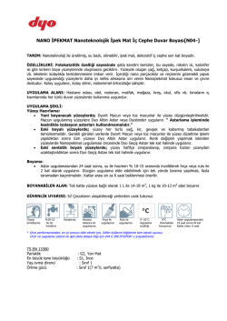 COMPACT LAMİNAT ISLAK HACİM TEKNİK