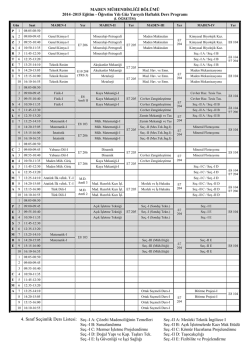 2014-15 G&uuml;z 1 &ouml;ğr