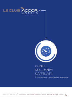 Le Club Accorhotels h&uuml;k&uuml;mleri ve koşulları