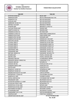 ITF-ECZ-PR-002/LS-003 Rev. No:00 &middot; NORCURON 10 MG FLK